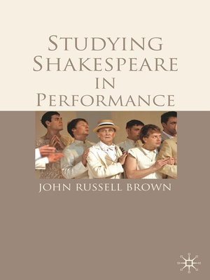cover image of Studying Shakespeare in Performance